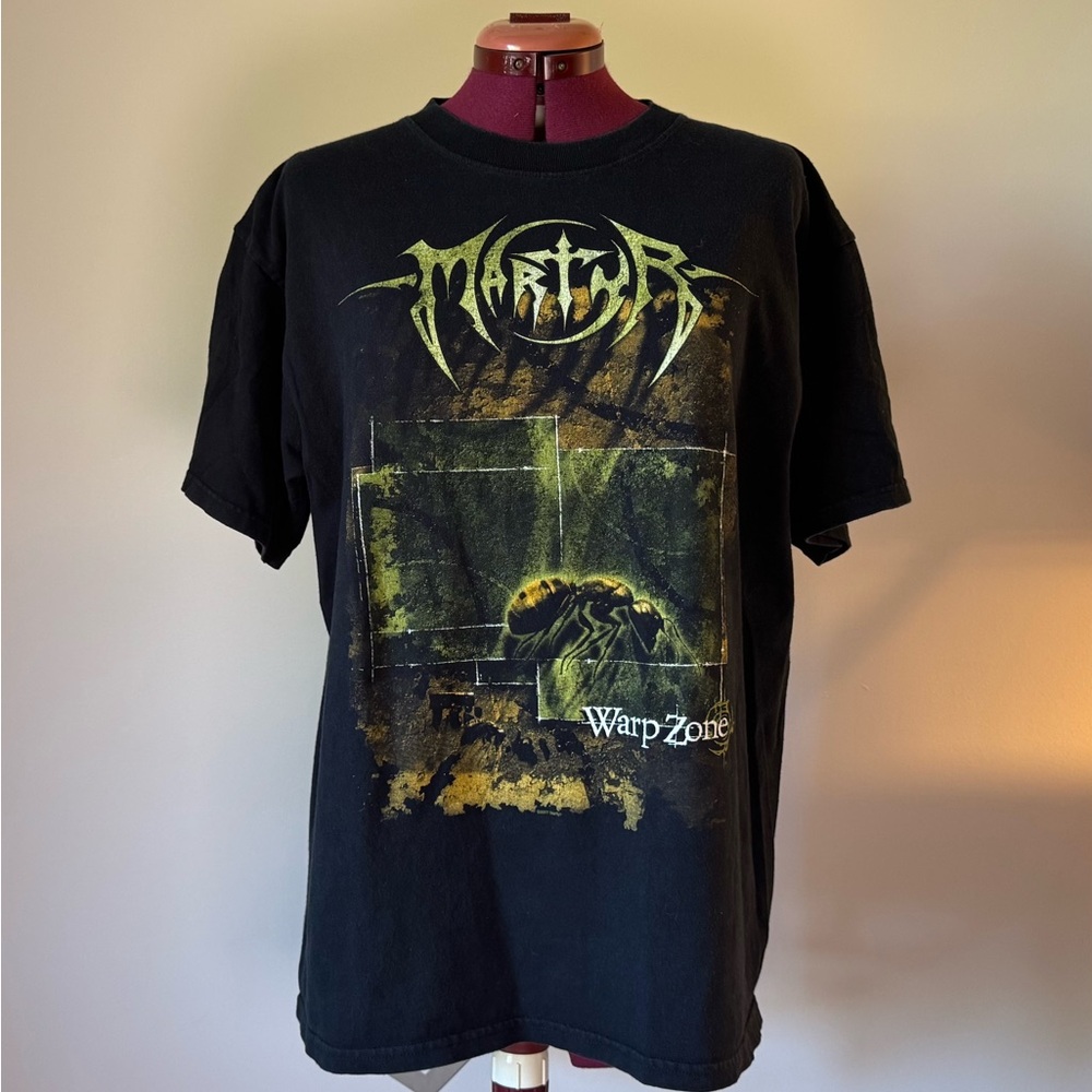 Vintage 2000’s Martyr WARP ZONE T-SHIRT Y2K Metal